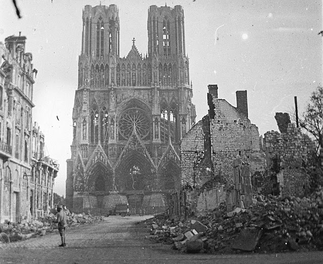 A reconstrução da Catedral de Reims