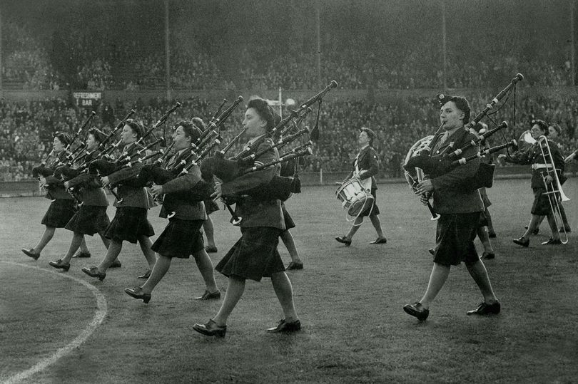 Auxiliary Territorial Service Pipe Band na Segunda Guerra