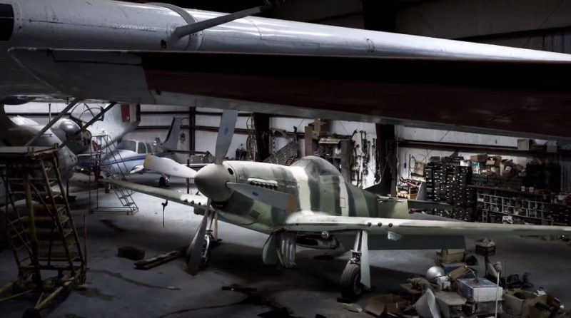 Coleção de Aeronaves paradas no tempo