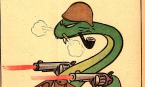 Como surgiu o Símbolo da Cobra Fumando