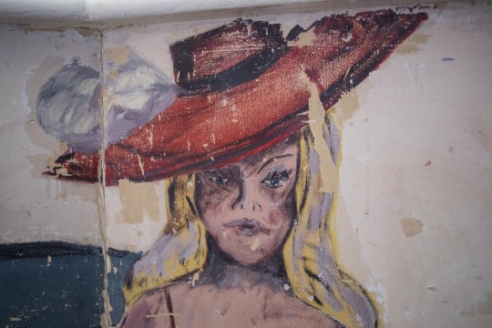 Encontrada pinturas de soldados da II Guerra