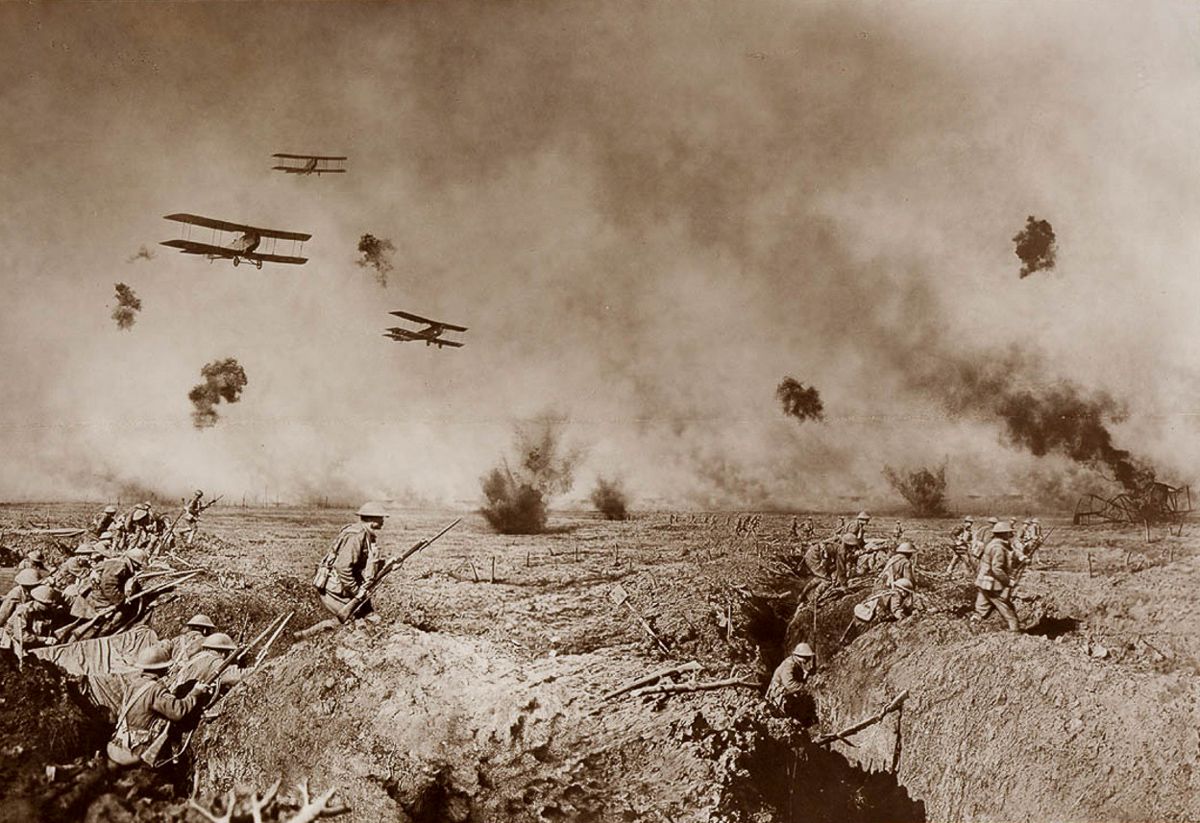 Fotografia da Primeira Guerra Mundial de Frank Hurley