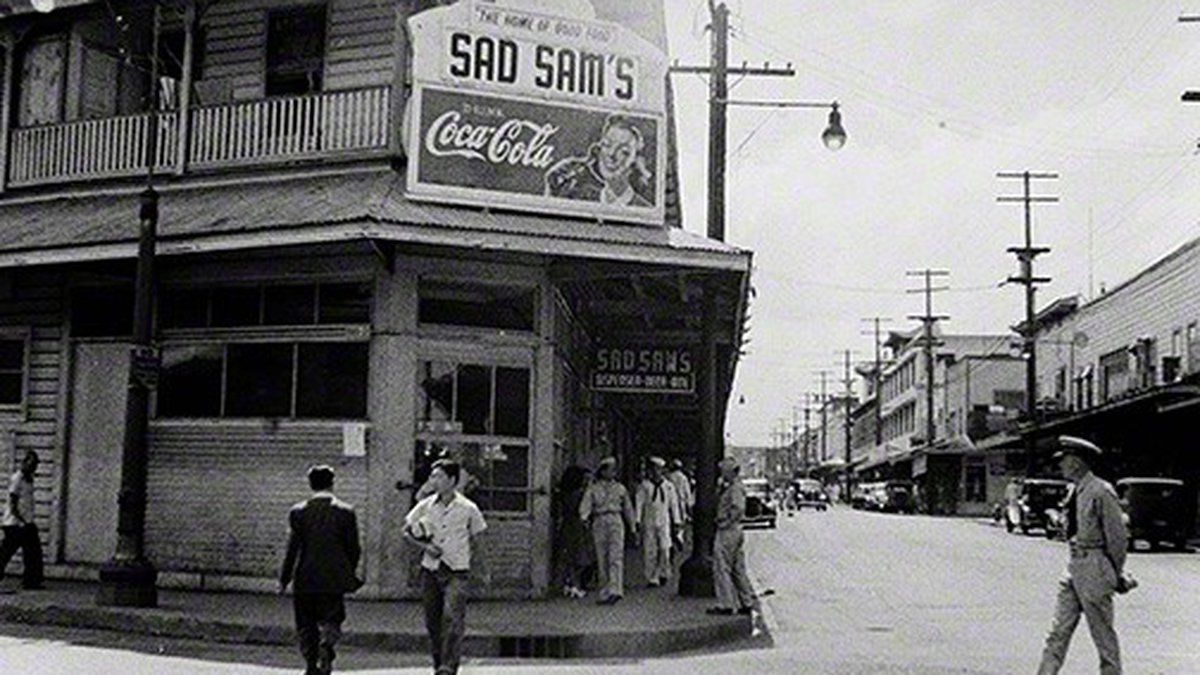 Fotos de Honolulu durante o auge da Segunda Guerra Mundial