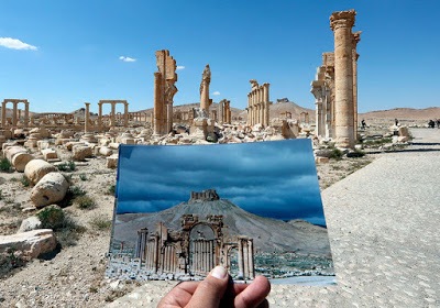 Locais históricos e culturais destruídos por bombardeios