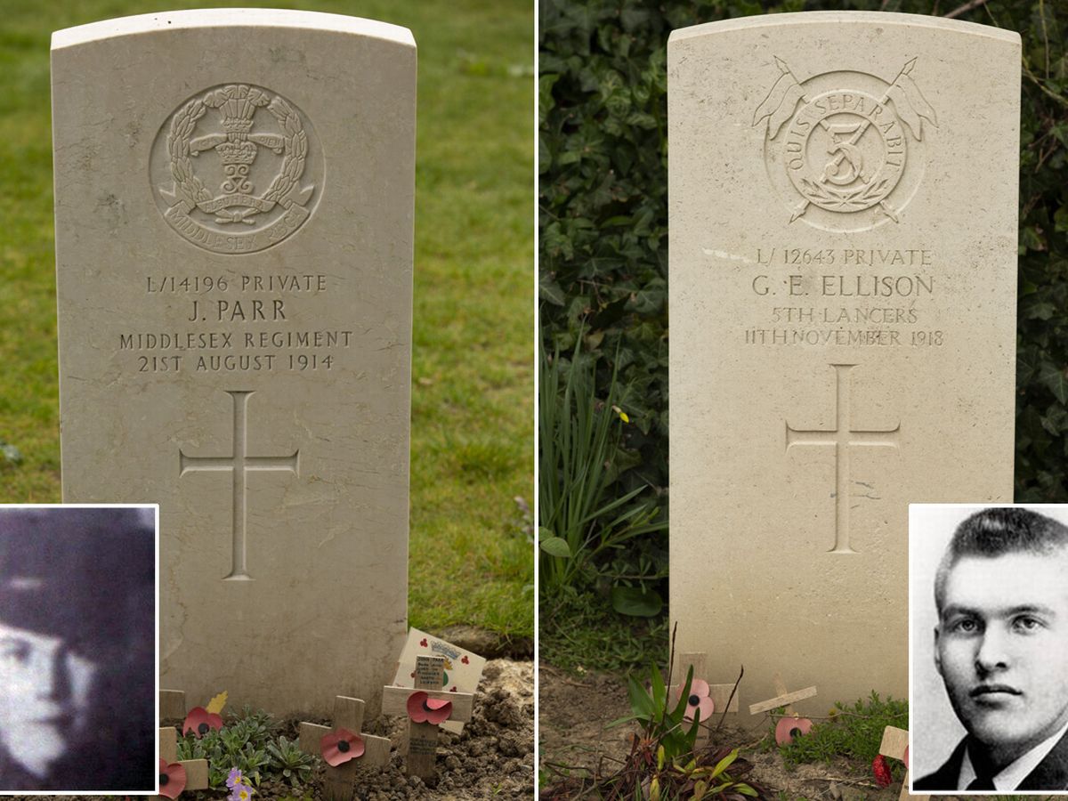 O primeiro e o último soldado morto na I Guerra