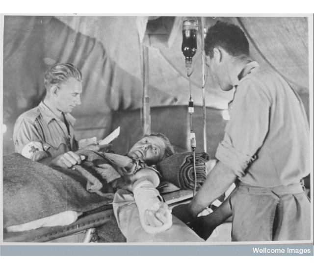 Transfusões de sangue na I Guerra