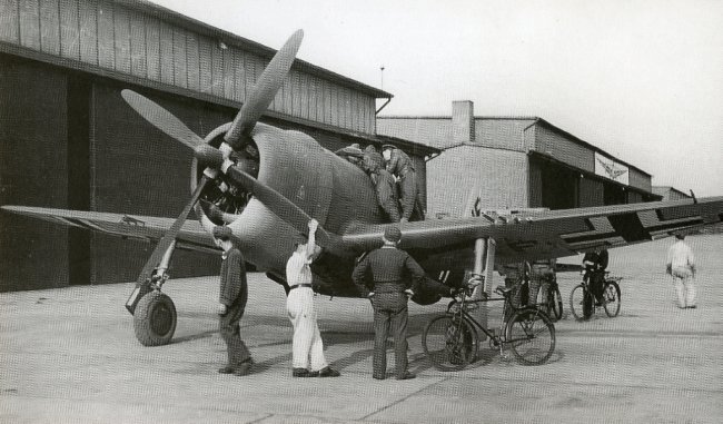 P47 capturado pela Luftwaffe