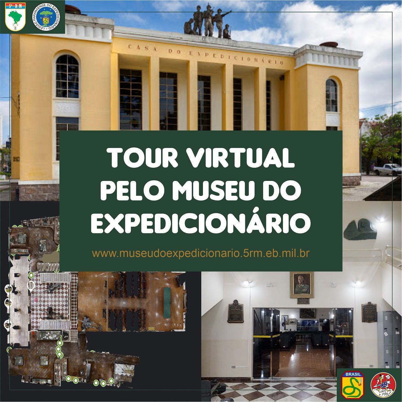 Visita Virtual no Museu do Expedicionário em Curitiba